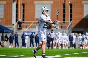 Penn State men's lacrosse midfielder Matt Traynor.